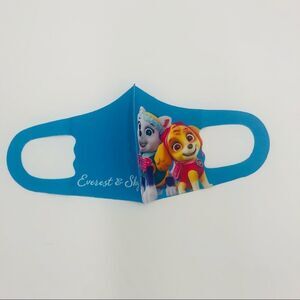 Brand New Kids Paw Patrol‎ Blue Reusable Face Mask Material Ice Silk